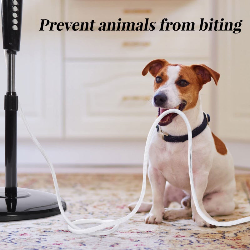 Cacovedo Dog Cat Cord Protector - 30 ft Chew Proof Cord Protector Electric Wires Covers Protect Wires from Chewing Through Safe Around Rabbits, Cats and Other Pets- Outside Diameter 15.8mm - Image 2